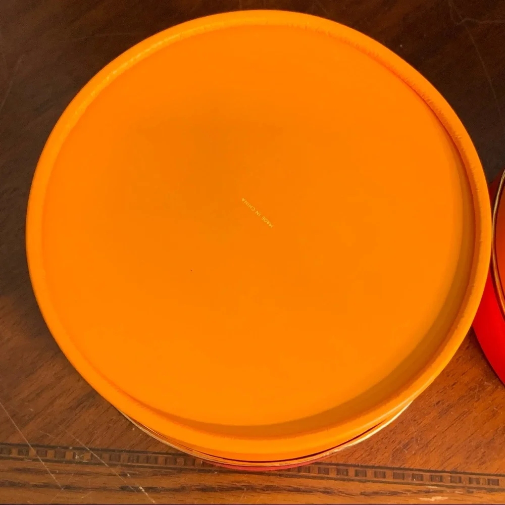 Set of 2 Brand New Kate Spade Round Boxes